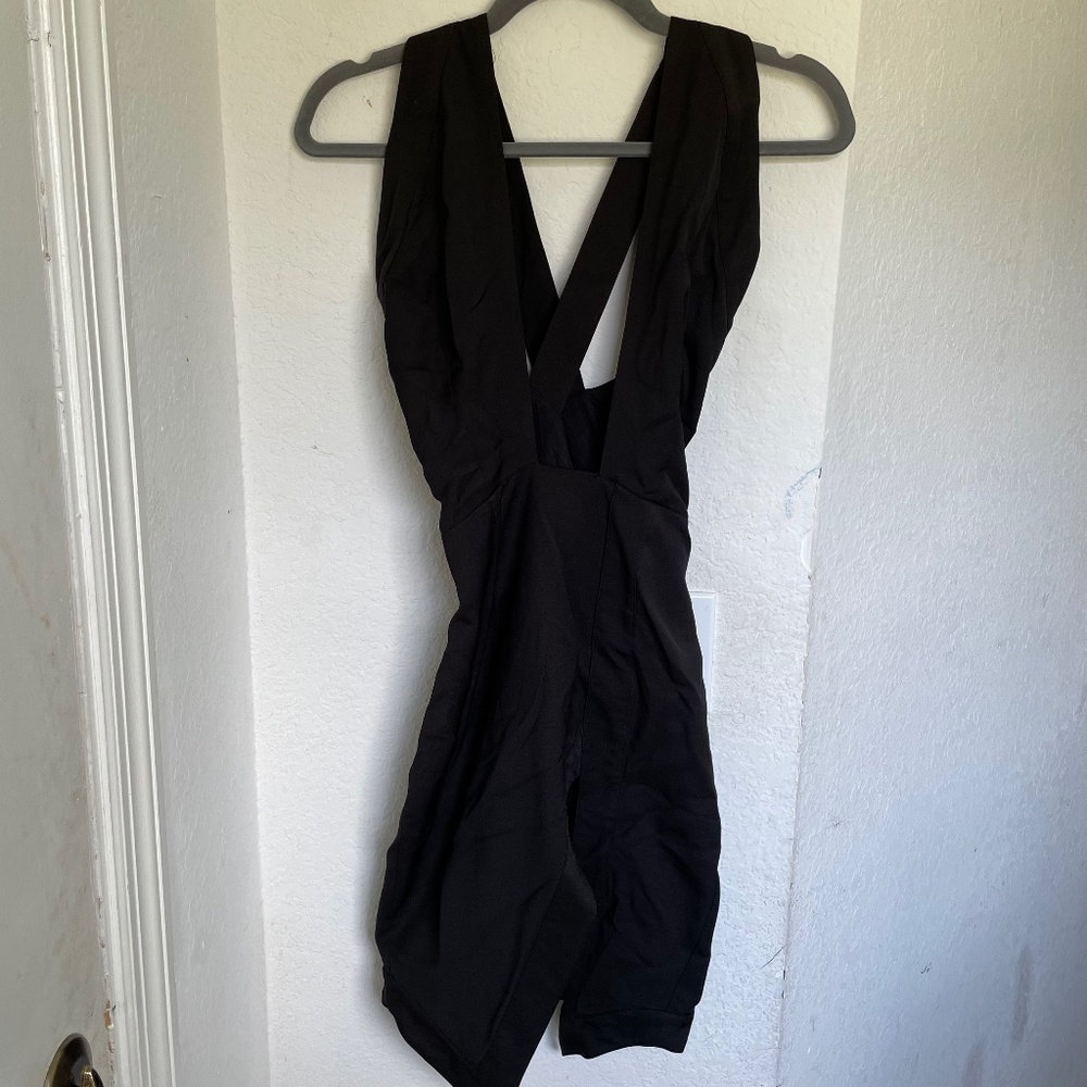Black Criss Cross Black Dress